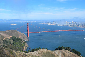 Fototapeta premium Golden Gate Bridge in San Francisco, CA.