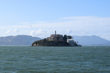 Alcatraz Island in San Francisco, CA.