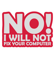 not fix your computer 