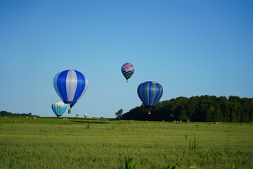 Fototapeta premium Wisconsin Hot Air Balloon Rally