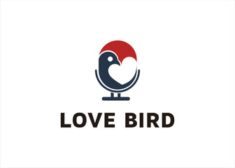 love bird logo design
