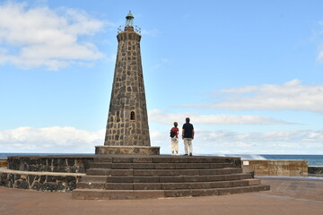 FARO DE BAJAMAR, EN LA ISLA DE TENERIFE