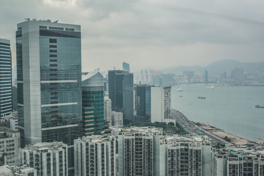 High Rise Residential Building In Taikoo Shing, Hong Kong 21 May 2012