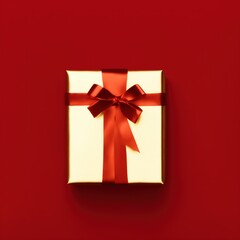 Christmas Presents with Ribbon, Ornaments, Decoration