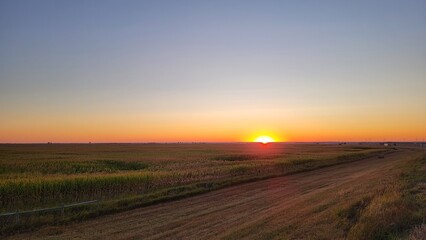 Summer Sunrise in South Dakota