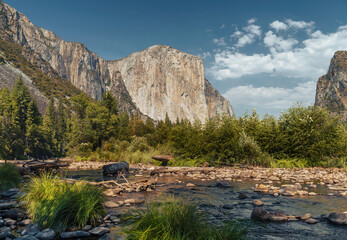 mountain river in the mountains