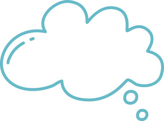 speech bubbles with different expressions