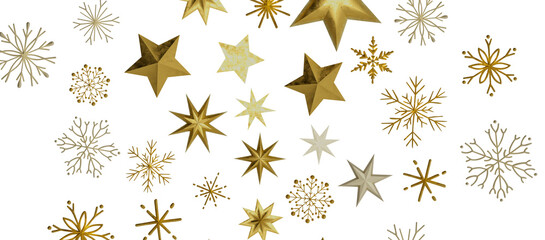 Festive christmas card. Isolated illustration white background.