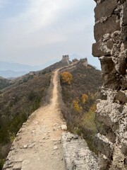 Fototapeta na wymiar old fortress in the mountains - The Great Wall