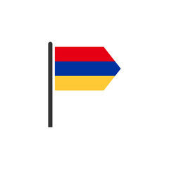 Armenia independence day vector icon set sign symbol