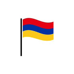 Armenia independence day vector icon set sign symbol