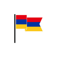 Armenia independence day vector icon set sign symbol