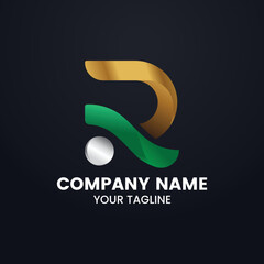 inspiring modern elegant logo template