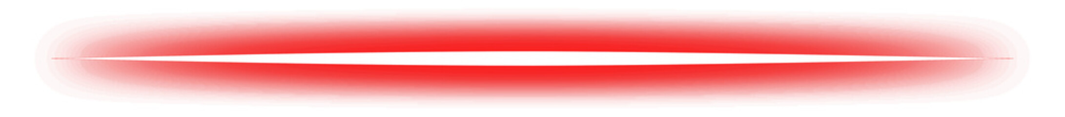 Obraz premium Red Neon Line Border Thin