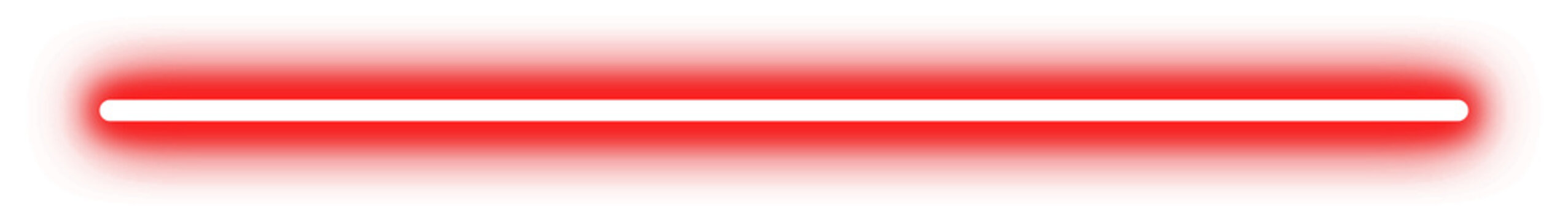 Red Neon Line Border Thin