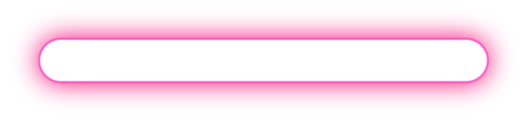 Pink Neon Line Border Vector Illustration