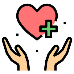 therapy filled outline style icon