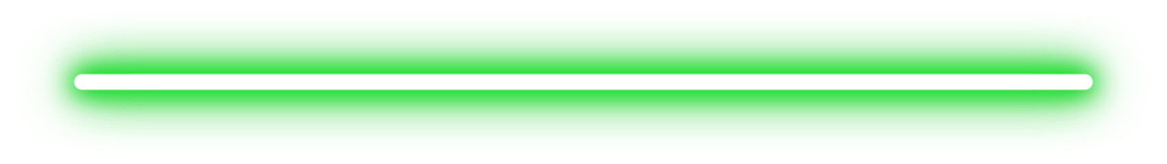 Green Neon Line Border