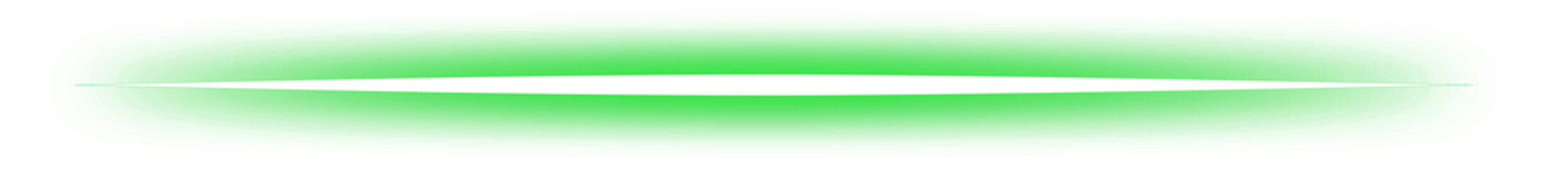 Obraz premium Green Neon Line Border