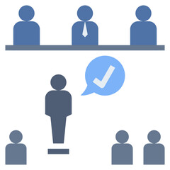 adaptability skill flat style icon