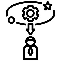 insert outline style icon