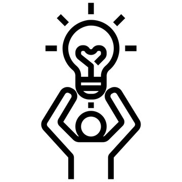 initiative outline style icon