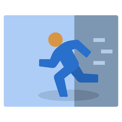 space flat style icon