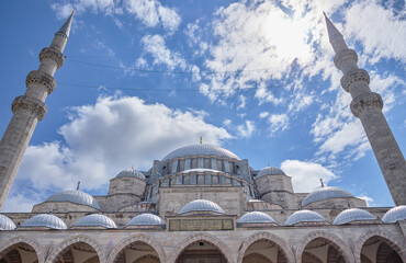 Suleymaniye Mosque Ottoman imperial mosque in Istanbul Turkey