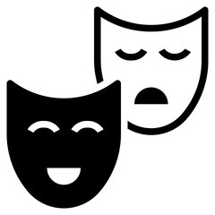 fake glyph style icon