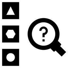 idea selection glyph style icon