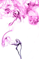 Colorful Curve on white background	