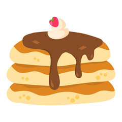 Flat pancake
