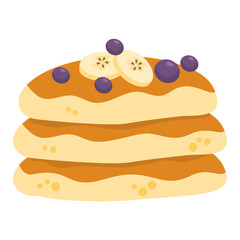 Hand drawn american cuisine