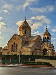 Fototapeta na wymiar Armenian church in Egypt 