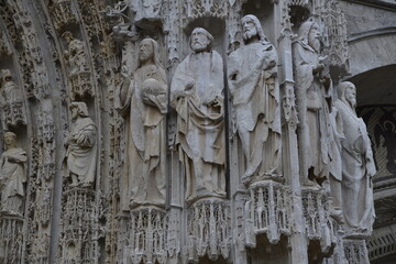 Kathedrale Notre-Dame, Rouen, Haute-Normandie, Frankreich, Europa