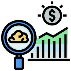 benefit filled outline style icon