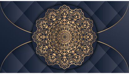 Classic Arabesque style beautiful decorative invitation card. Luxury floral ornamental mandala. Invitation, Wedding card, Diwali, India, Indian, Arabic, Damask, Turkish, Dubai,