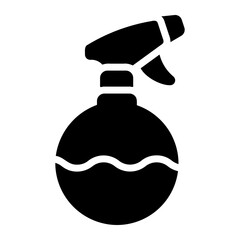 water spray glyph icon