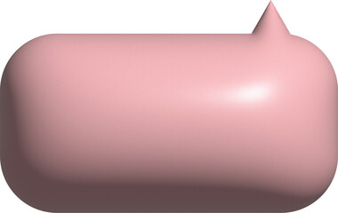 3d, cute, speech, bubble, conversation, chat, box, communication, text, message, speak, cloud, decoration, decorative, dialogue, element, icon, illustration, colorful, think