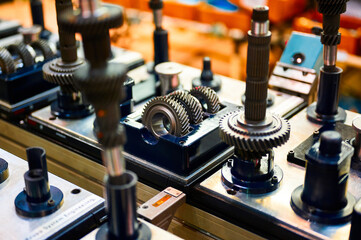 Gears set of car gearbox for different speed transmission