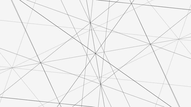 Abstract Line Waves Background Animation