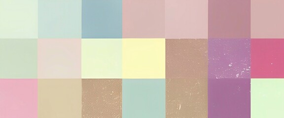 Abstract modern art background square pattern witn vintage pallets 