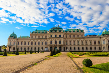 Fototapeta premium Upper Belvedere palace in Vienna, Austria