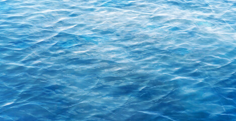 blue ocean sea background, clear nature water wave , smooth curve texture, spring summer wallpaper 