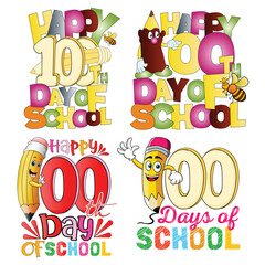 Teacher T Shirt, Happy 100 Days Of School Shirt, Back To School T Shirt, Kindergarten Shirts, Schooling Shirt, Gift For Student, Teacher Gift