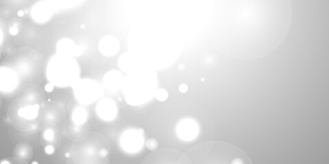 bokeh silver grey background snowflake snow shine