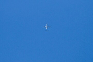 airplane in the sky