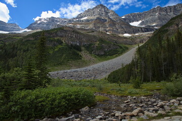 Mountains at Plain of Six Glaciers Tea House in Banff National Park,Alberta,Canada,North America
