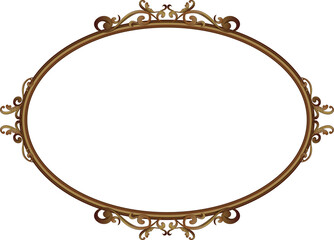 frame with gold