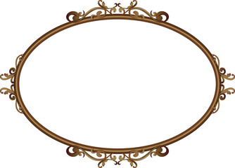 frame with gold